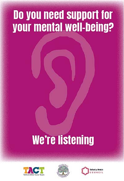 listening service poster